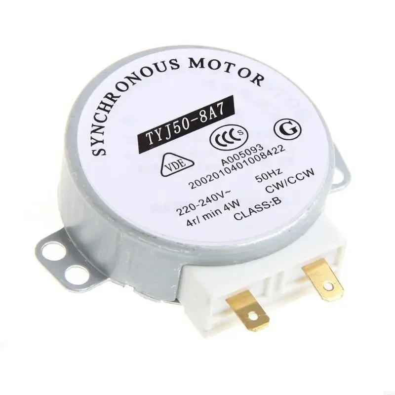 Фото Q22B AC 220-240V 4W 4RPM 48 мм Синхронный двигатель для воздуходувки 50/60 Гц TYJ50-8A7. №5