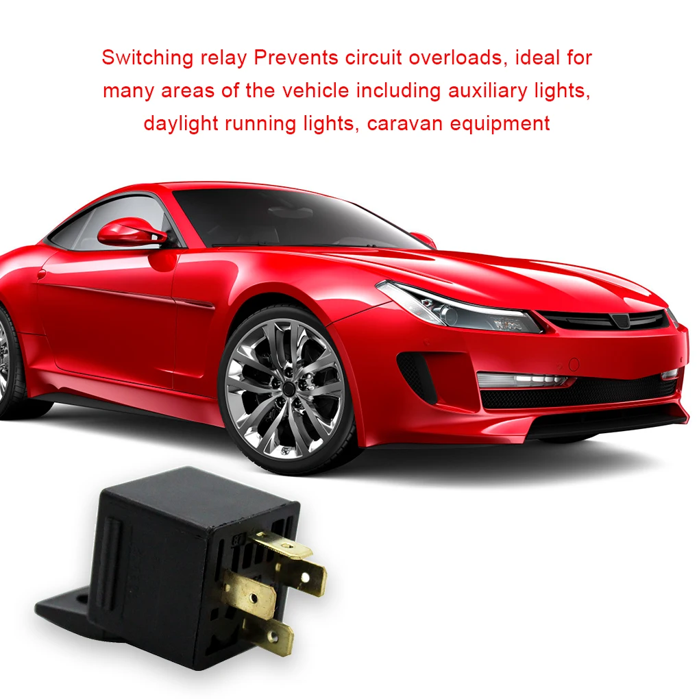 

Pack of 5 Car Camper 12V 30A Relay Light Relays Upgrade Replacing Parts