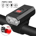 Фонарь велосипедный T6 светодиодный, 1200 лм, 10 Вт, 800 лм