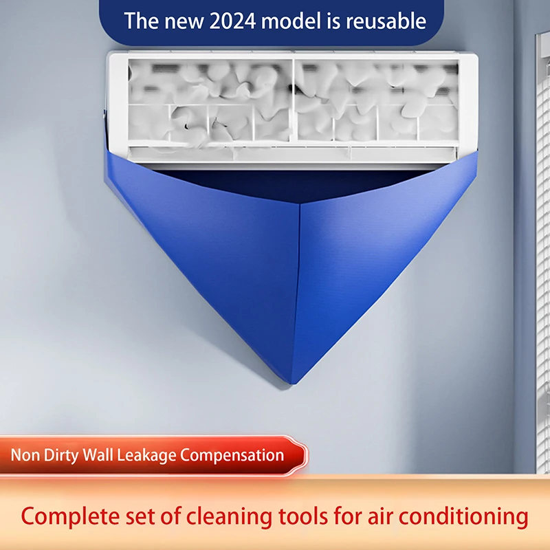 

Набор для чистки кондиционера, водонепроницаемая сумка для очистки кондиционера, набор для мытья кондиционеров