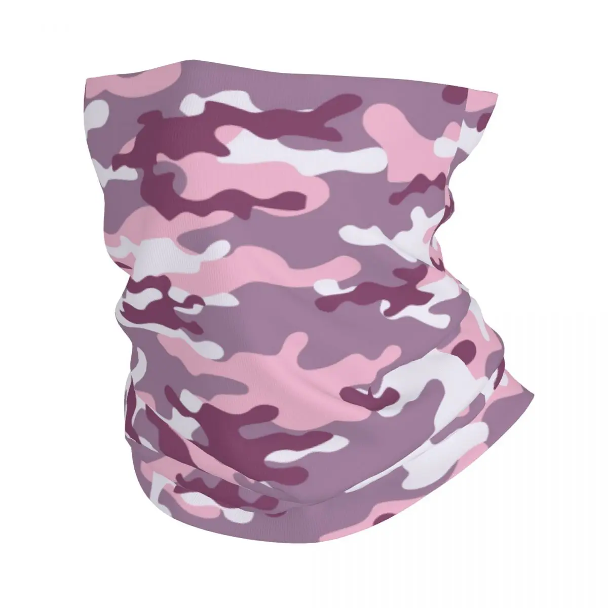

Abstract Pink Camouflage Bandana Neck Gaiter Printed Mask Scarf Warm Face Mask Cycling Unisex Adult Washable