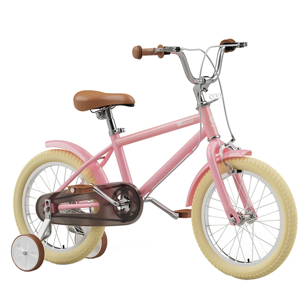 

16/20 Inches Children's Bicycles Sensitive Dual Brake High Carbon Steel Frame Soft And Comfortable Seats Anti Slip Tires
