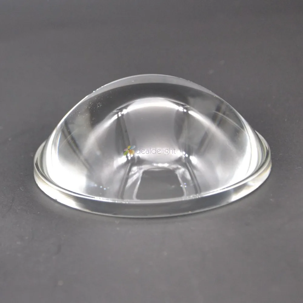 

78 мм прозрачный СВЕТОДИОДНЫЙ из оптического стекла Отражатель объектива 5-90 градусов для светодиодной лампы высокой мощности