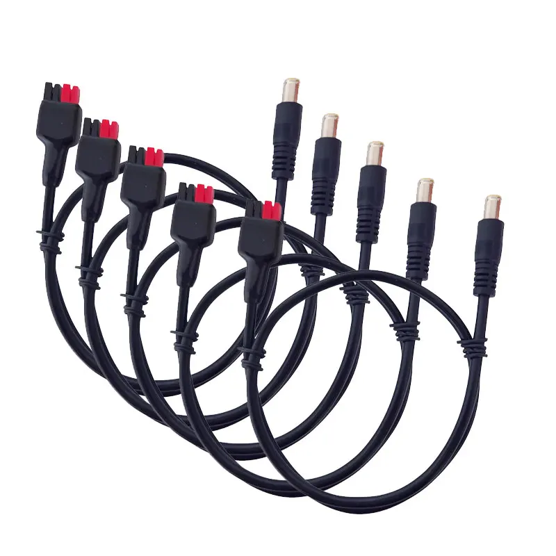 Фото 45A Андерсон к DC7909 разъем Андерсон к dc8мм Штекерный кабель питания 16AWG для автомобильного аккумулятора источник питания с кабелем 0,6 м №3