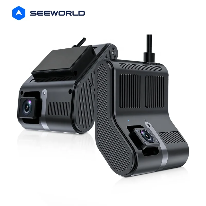 Видеорегистратор SEEWORLD V7 1080P для прямой трансляции с двухканальной камерой и GPS