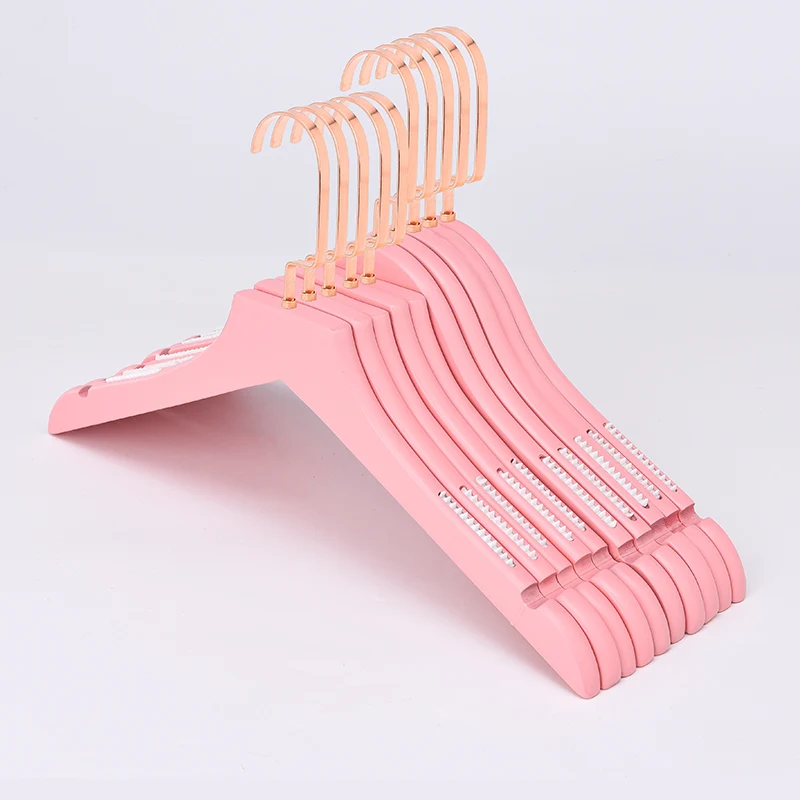 Children's Hanger Clothing Store Special Wooden Solid Wood Non-Slip Non-Marking Pants Rack Custom Hanger Household Hanger