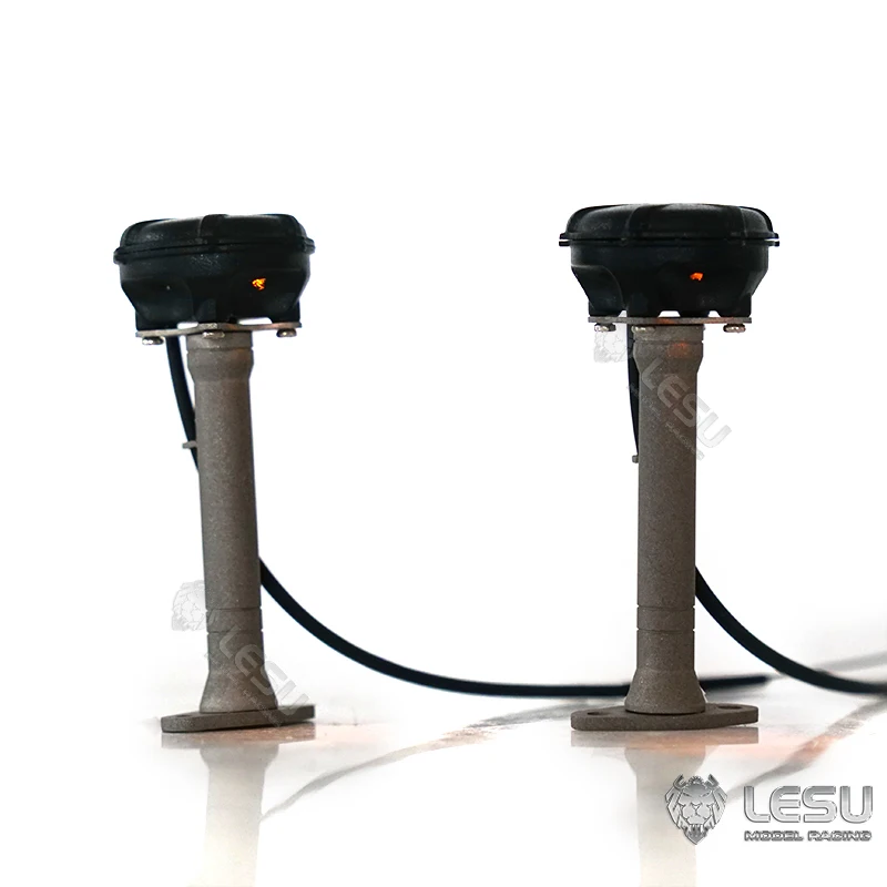 1/14 LESU экскаватор вождения машина декоративный свет обновление моделирование