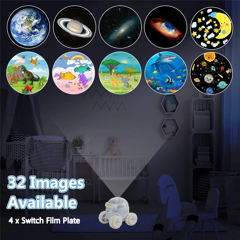 Проектор астронавт автомобиль HD СВЕТОДИОДНАЯ лампа-проектор Звездное небо