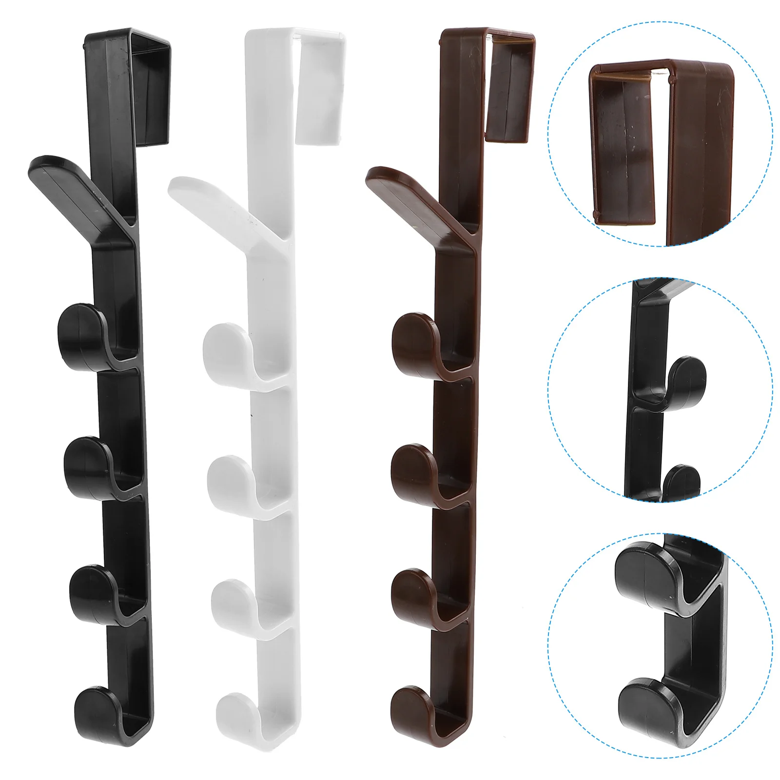 

Towel Rack Towel Rack Door Hanger Over Door Hook Hangers, Door Back Hook Hangers Door Back Coat Hooks for Hanging Towels,