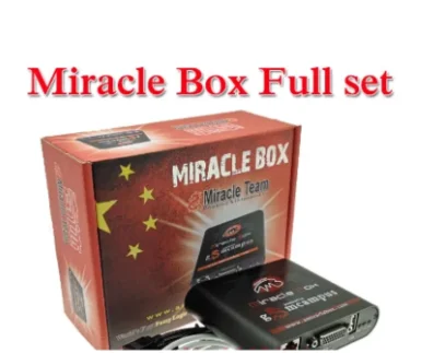 Оригинальный полный комплект Miracle Box с Dongle + UMF All Boot кабель