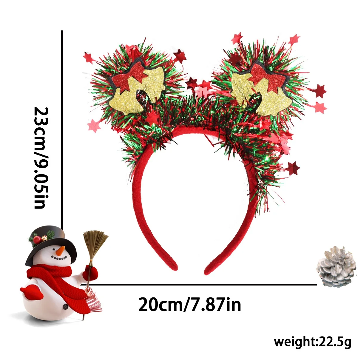 

Рождественские повязки для волос