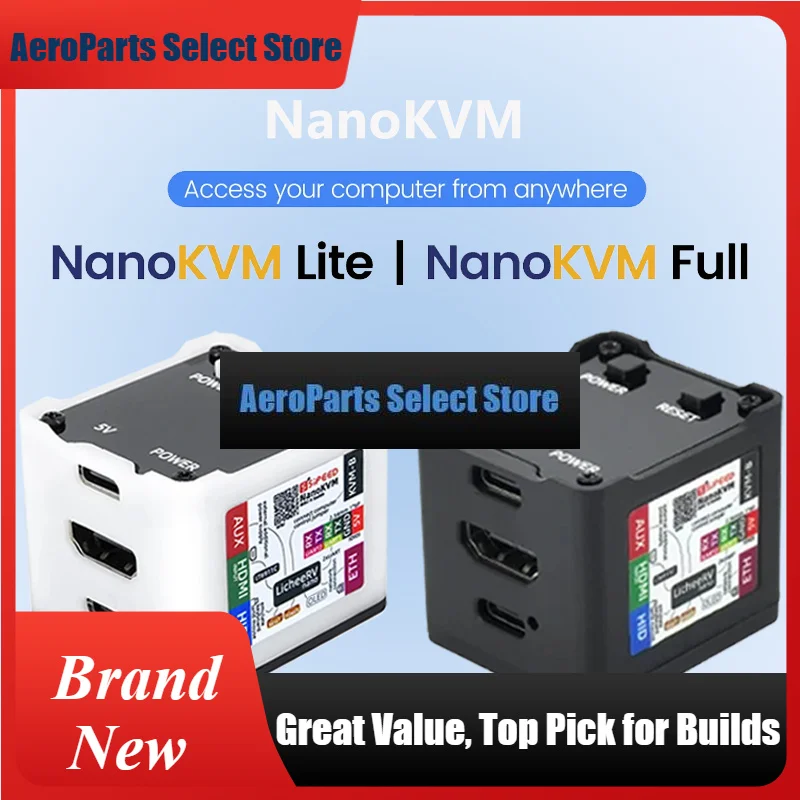 Фото AeroPartsSipeed NanoKVM Full NanoKVM Lite: Мини-сервер для удаленного управления и обслуживания с HDMI, совместимый с Raspberry Pi и Lichee Nano KVM №1