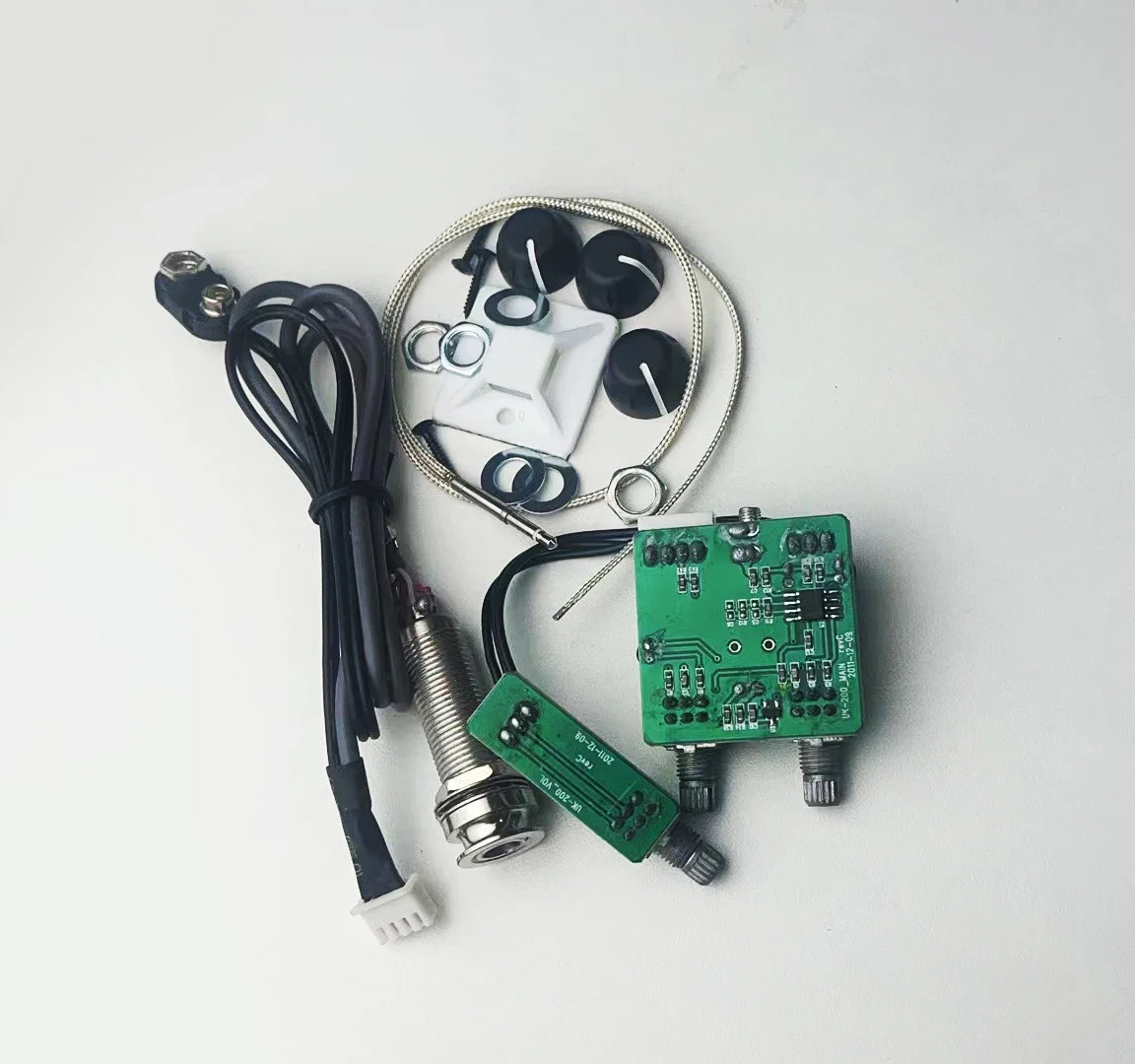 3 полосы Akoestische Gitaar Pickup Voor Met Zachte задел пьезорегулятор громкости басов