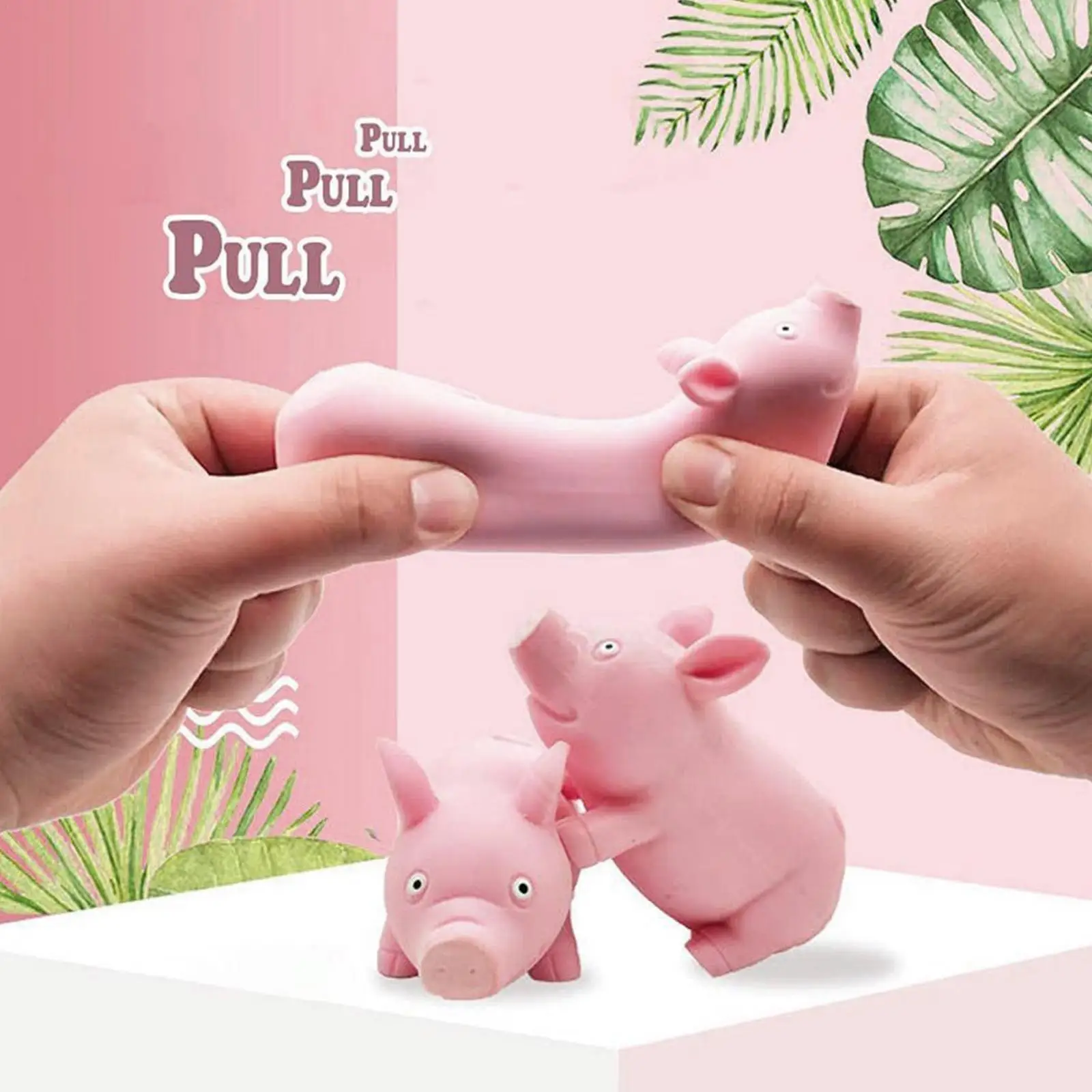 

Lala Pink Pig Decompression Lala Pig Petting Dog Pinching Pig Decompression Vent To Gift For Friends N2i8