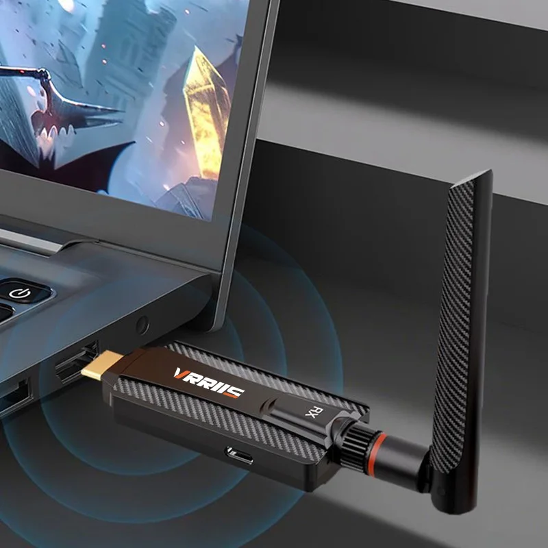 Фото Беспроводной HDMI-передатчик и приемник видео 200M, комплект-удлинитель, адаптер дисплея, ТВ-приставка, донгл для подключения ноутбука/ПК к телевизору, монитору, проектору №4