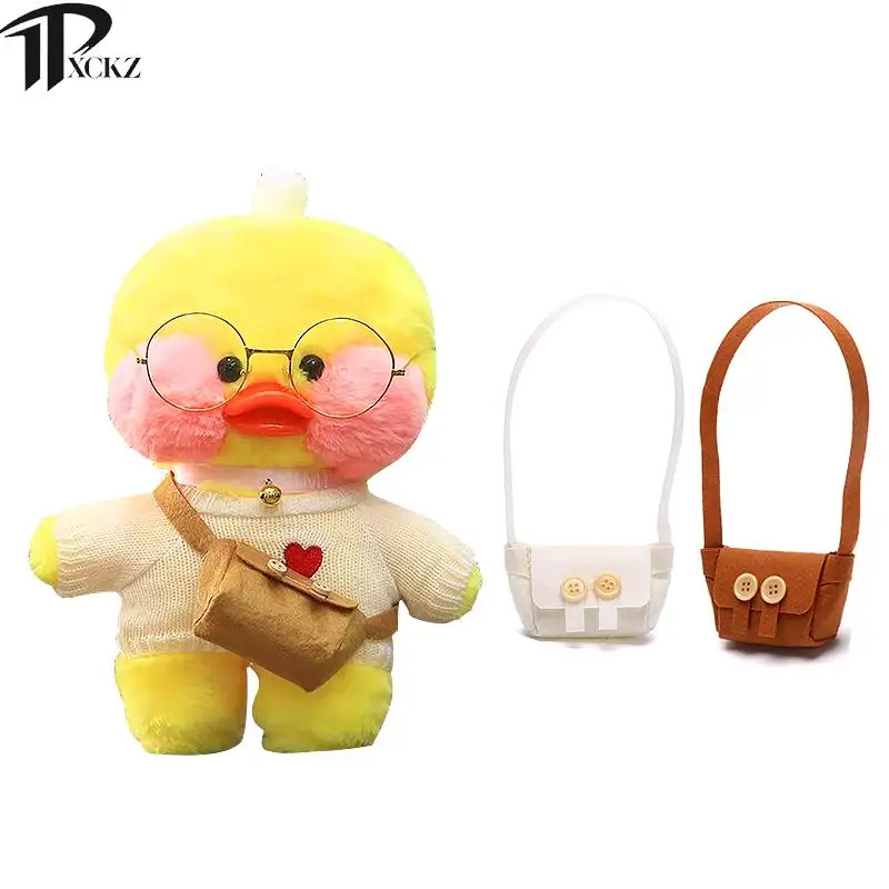 

30CM Cute Soft For Lalafanfan Ducks Mini Yellow Duck Plush Toy Clothing Accessories Kawaii Plush Toy Costume Cute Soft Duckling
