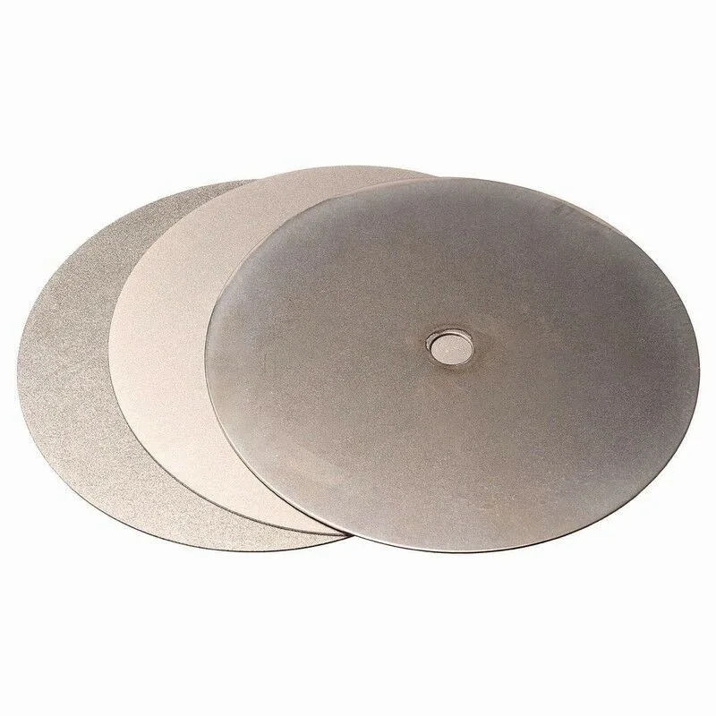 

4" Diamond Grinding Disc Coated Flat Lap Jewelry Polish Wheel Grit 80 120 150 180 240 320 400 600 1000 1500 2400 3000