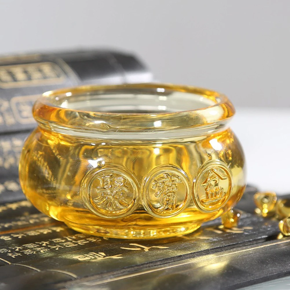 Горшок богатства из стекла