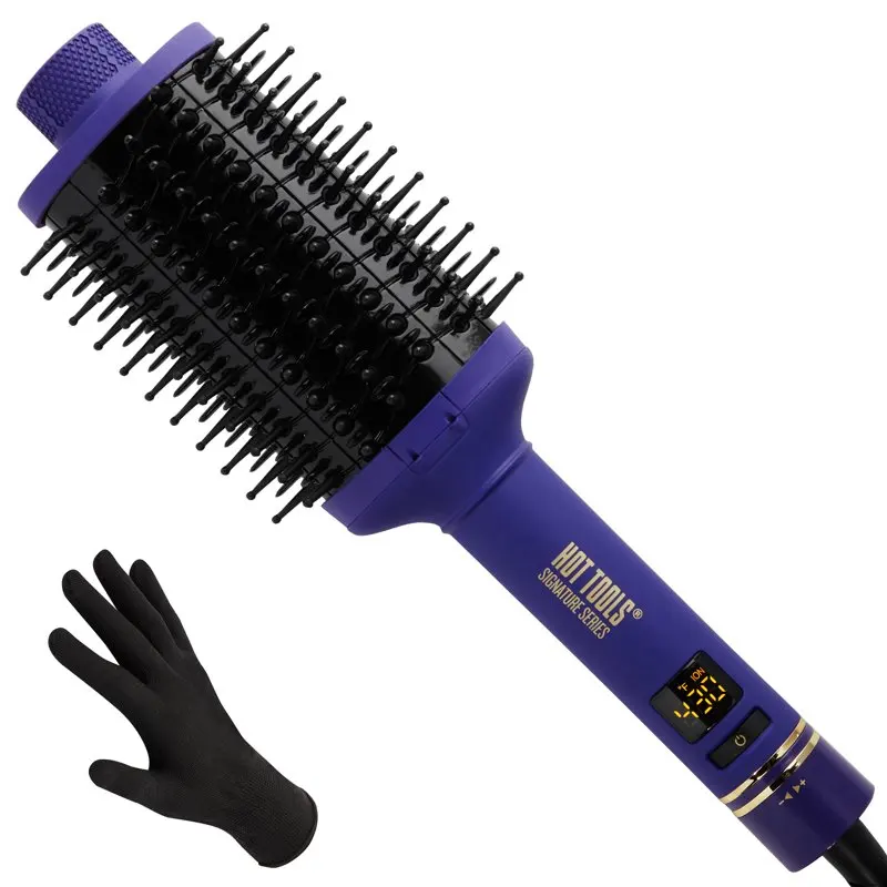 

Ultimate Heated Hair Straightening Brush, Purple