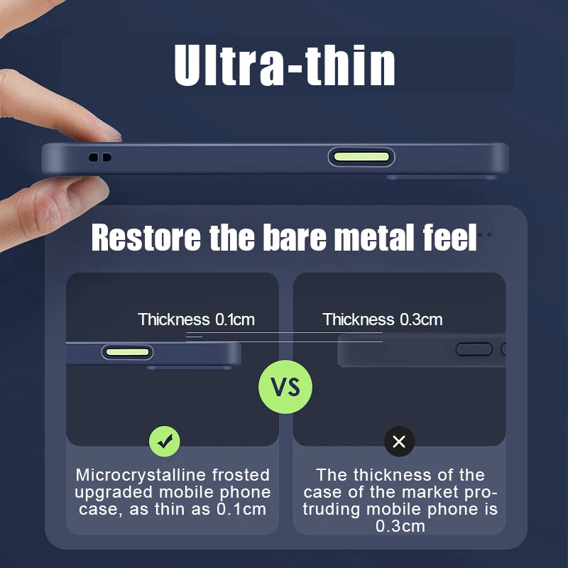 Luxury Shockproof Armor Matte Phone Case For iPhone 14 13 Pro Max 12 11 Pro Max XS Max XR X 8 7 Plus Clear Silicone Bumper Cover