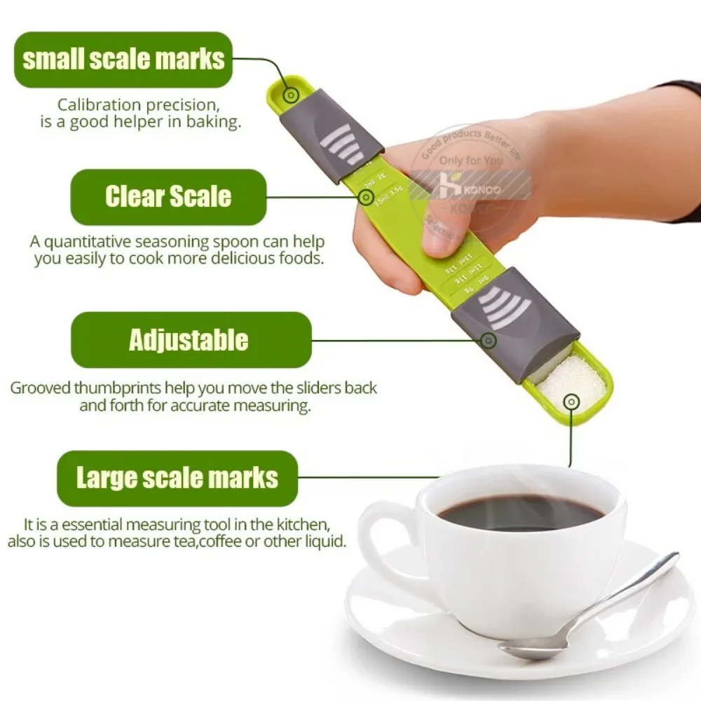 Экологичная пластиковая мерная ложка