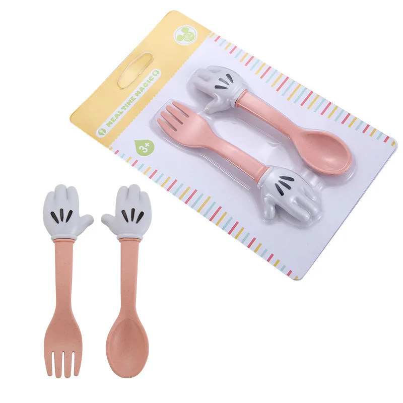 Wheat Baby Training Complementary Food Dinnerwares Gift Cutl