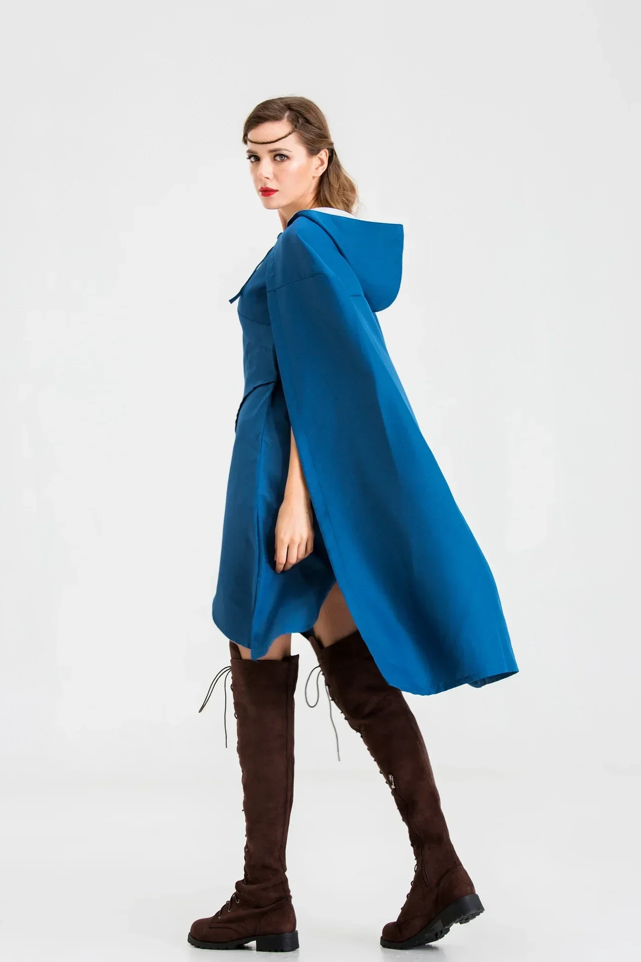 2025 Хэллоуин Дракон Мать Денис Костюм Плащ Права Игра Лед и Огненная Песня Ролевая