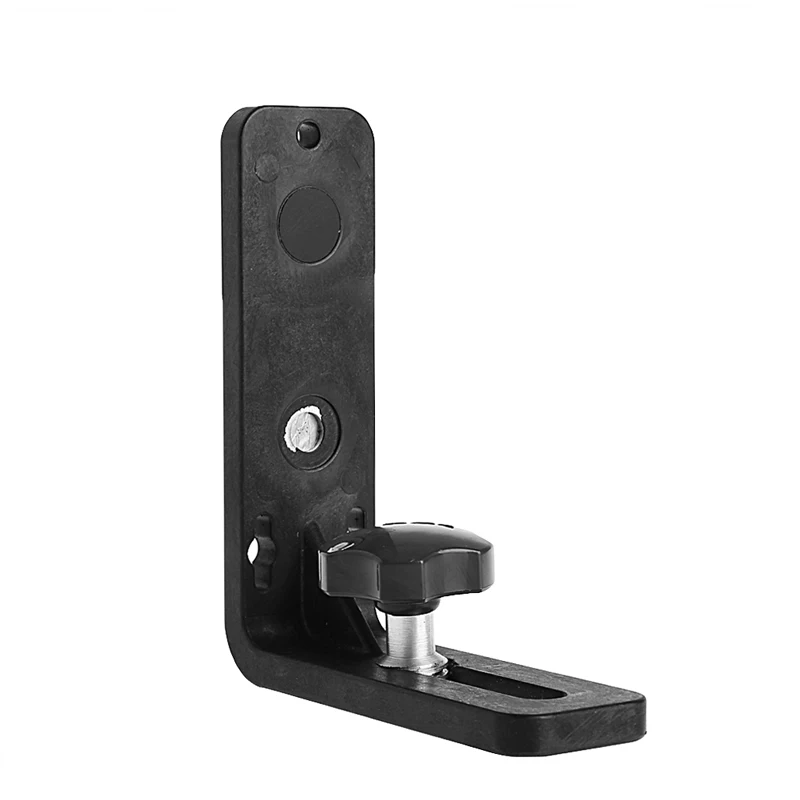 

Прочный кронштейн для лазерного уровня. Сверхсильный магнит притягивает выравнивающий L-образный кронштейн. Новый