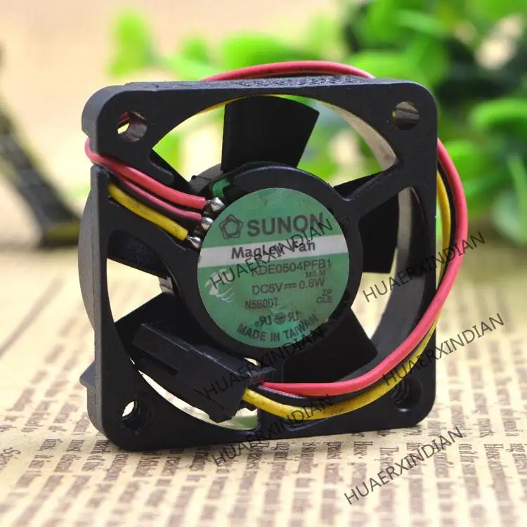 Новый комплект охлаждающего вентилятора KDE0504PFB1 DC5V 4 0,8 W 4010 3
