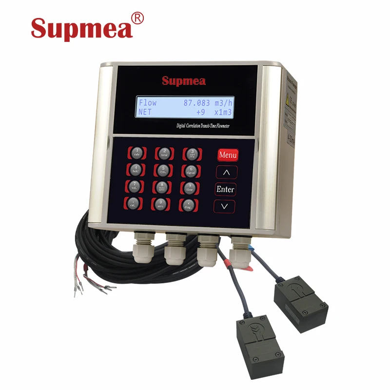

High Performance Measurement Oil Ultrasonic Flow Meter for Liquid BTU Meter Price
