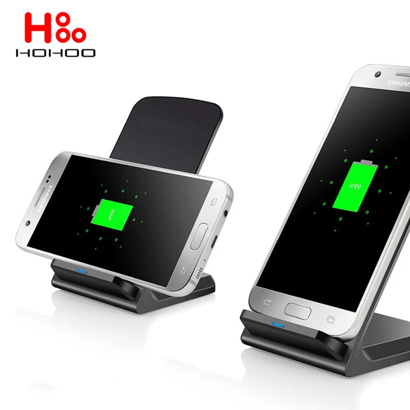 Подставка для беспроводного зарядного устройства Qi 15 Вт док-станция быстрой