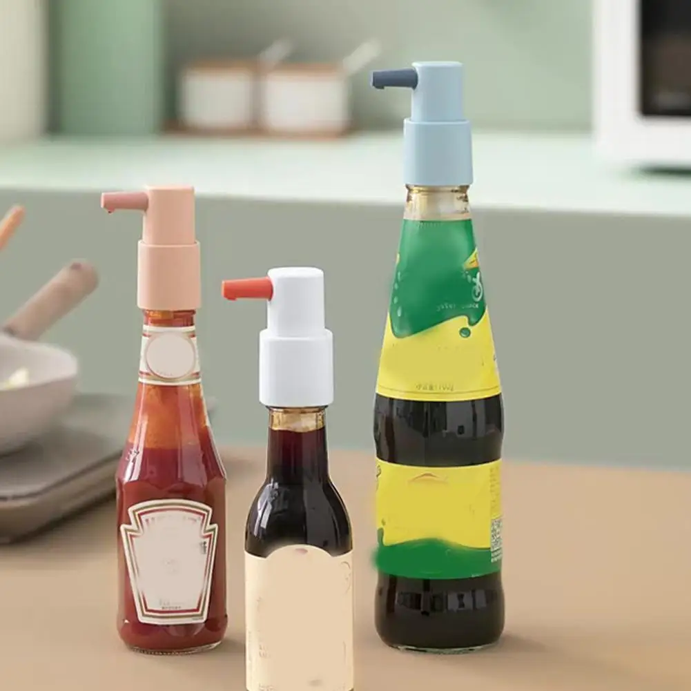 

Универсальный диспенсер для бутылок с джемом, диспенсер для устричного соуса, насадки для уксуса с нажимом, кухонные домашние инструменты, ...