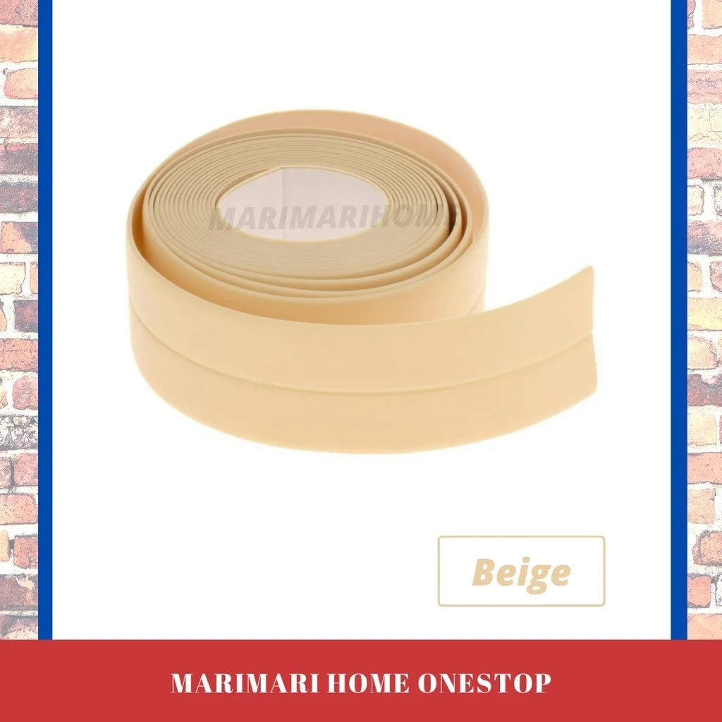 

2021 Wall Corner Sealing Adhesive Tape Window Bath Tape Sealing Strip PVC Kitchen Waterproof Wall Sticker Edge Repair