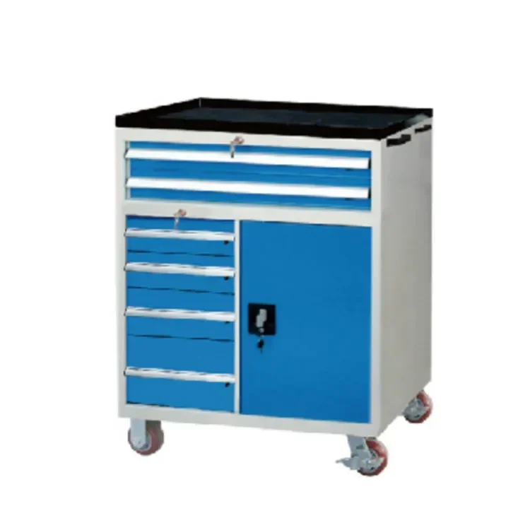 Сверхмощный металлический мастерский верстак гаражный шкаф для инструментов