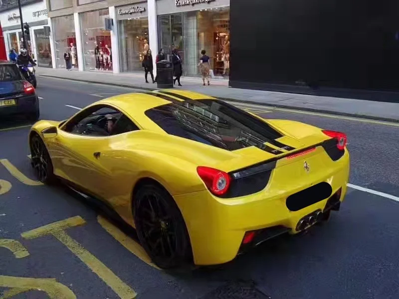 Используется для Ferrari 458 гг. Италия и паук Speclale V-образный комплект заднего