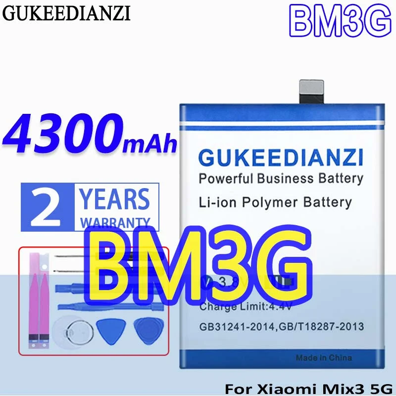 

Bateria BM3G 4300mAh High Capacity Battery For Xiaomi Mix3 mix 3 5G High Quality Battery
