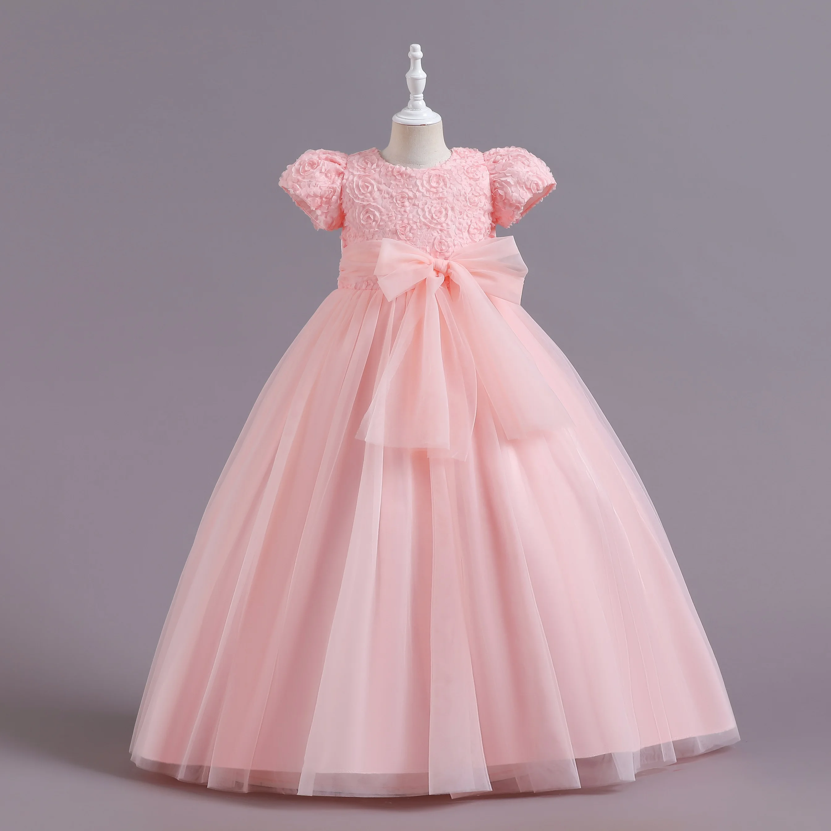 Платье женское длинное 4 цвета 110-160 см