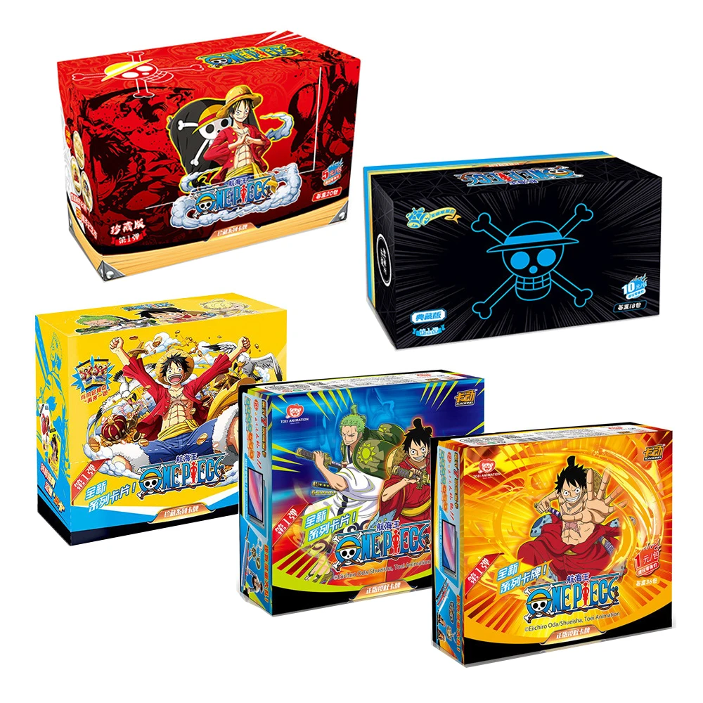 

New Original One Piece Luffy Zoro Anime Figure Flash SSR Cards Limited Bronzing Deluxe Collectible Edition Cards Children Gifts