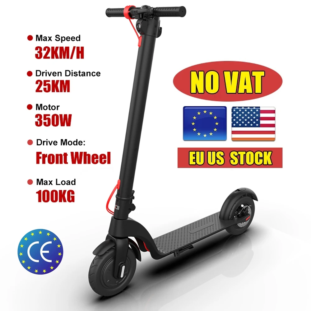 EU US Stock Electric Scooter 350W 32km/h Foldable Portable S
