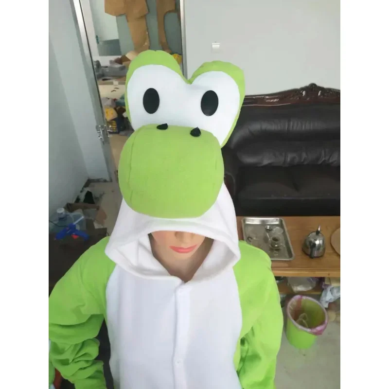 Пижама-комбинезон Yoshi для взрослых пижама-кигуруми с мультяшным рисунком костюмы