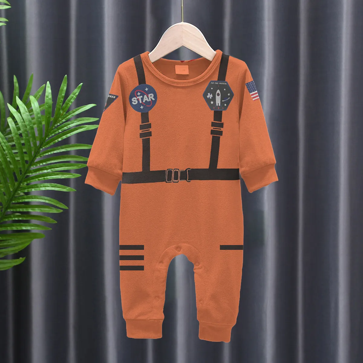 

Baby Jumpsuit Clothes Spring Autumn Newborn Infant Baby Boys Girls Romper Astronaut Costume Playsuit Overalls Cotton Space Suit