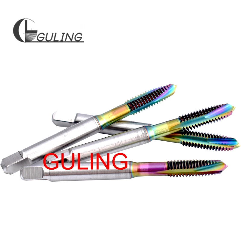 

GULING HSSE-M35 Metric Spiral Pointed Tap M11 M12 M13 M14 M16 M18 M20 M22 X0.5 X1 X1.5 Machine Screw Fine Thread Taps