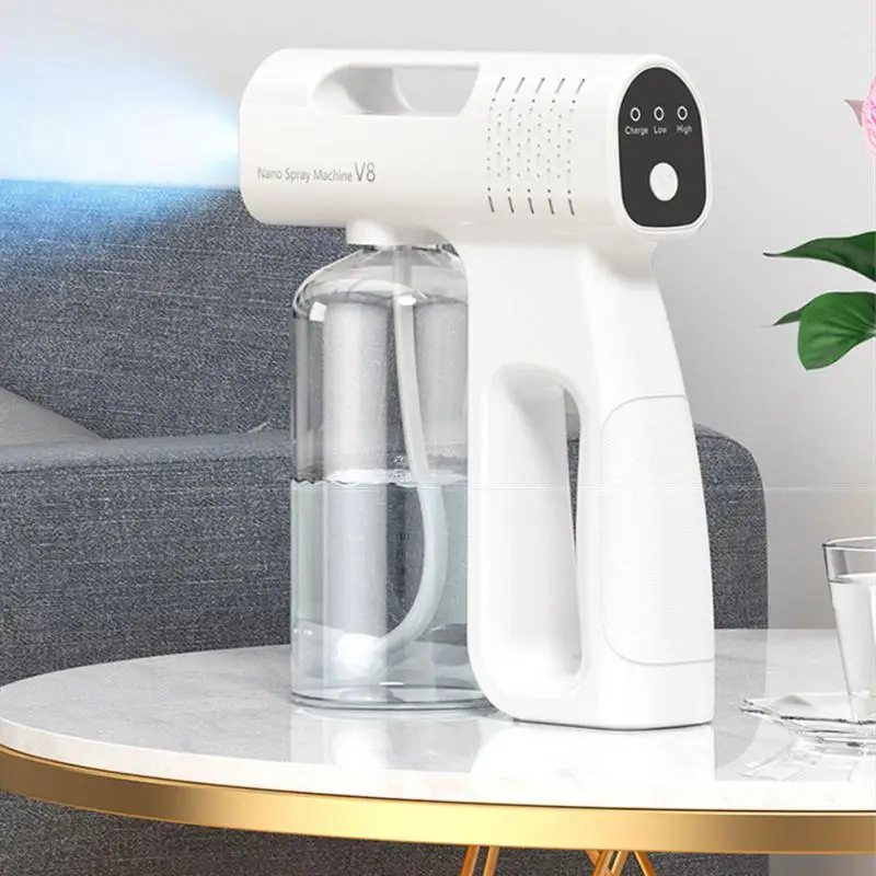 

Sanitizer Machine 800ml Wireless Electric Adjustable Spray Amount Usb Garden Plant Watering Tool Disinfection Gun Handheld 15w