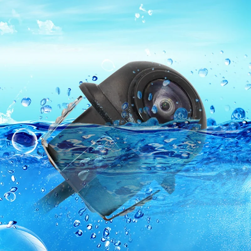 CCD Рыбий глаз объектив динамическая дорожка Автомобильная камера