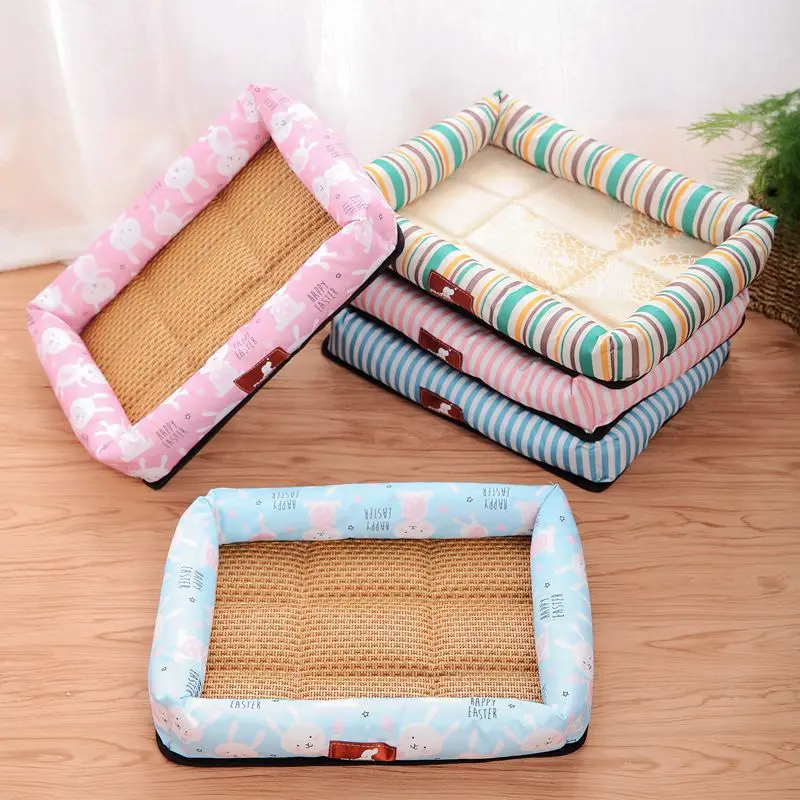

Pet Dog Bed Mats Bench Dog Bed Sofa Puppy Beds Summer Lounger Pet Kennels House for Cat Pet Products Cat Four Seasons Mattress