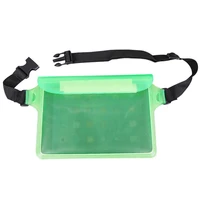 40hotwaterproof underwater pvc beach swimming mobile phone waist bum bag dry pouch