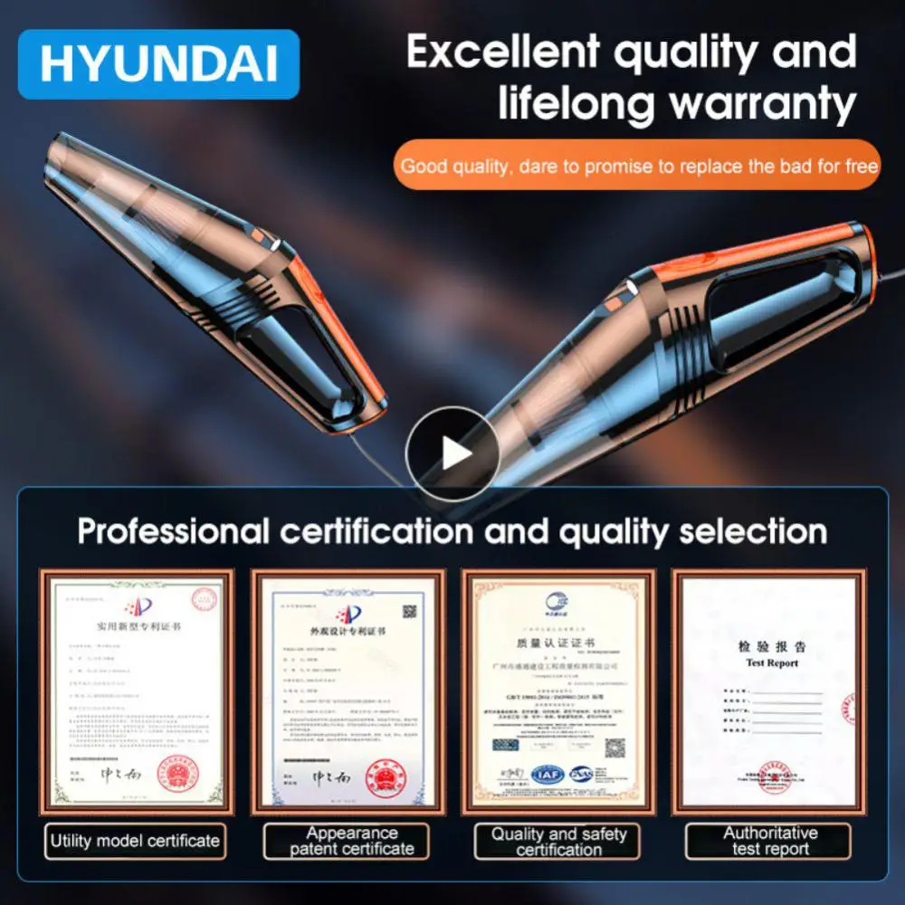 

High-power Car Dry And Wet Vacuum Cleaner Practical Convenient Car Vacuum Cleaner Universal Multifunctional Car Supplies 6000 Pa
