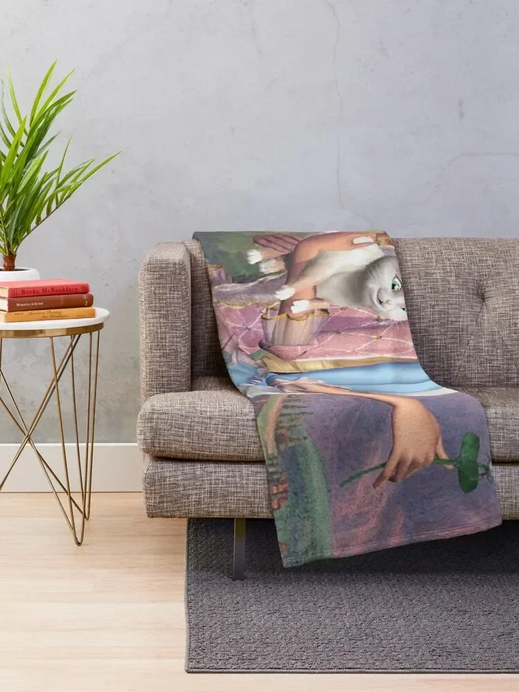 Одеяло принцессы и паука Furrys декоративные диваны для декоративного дивана