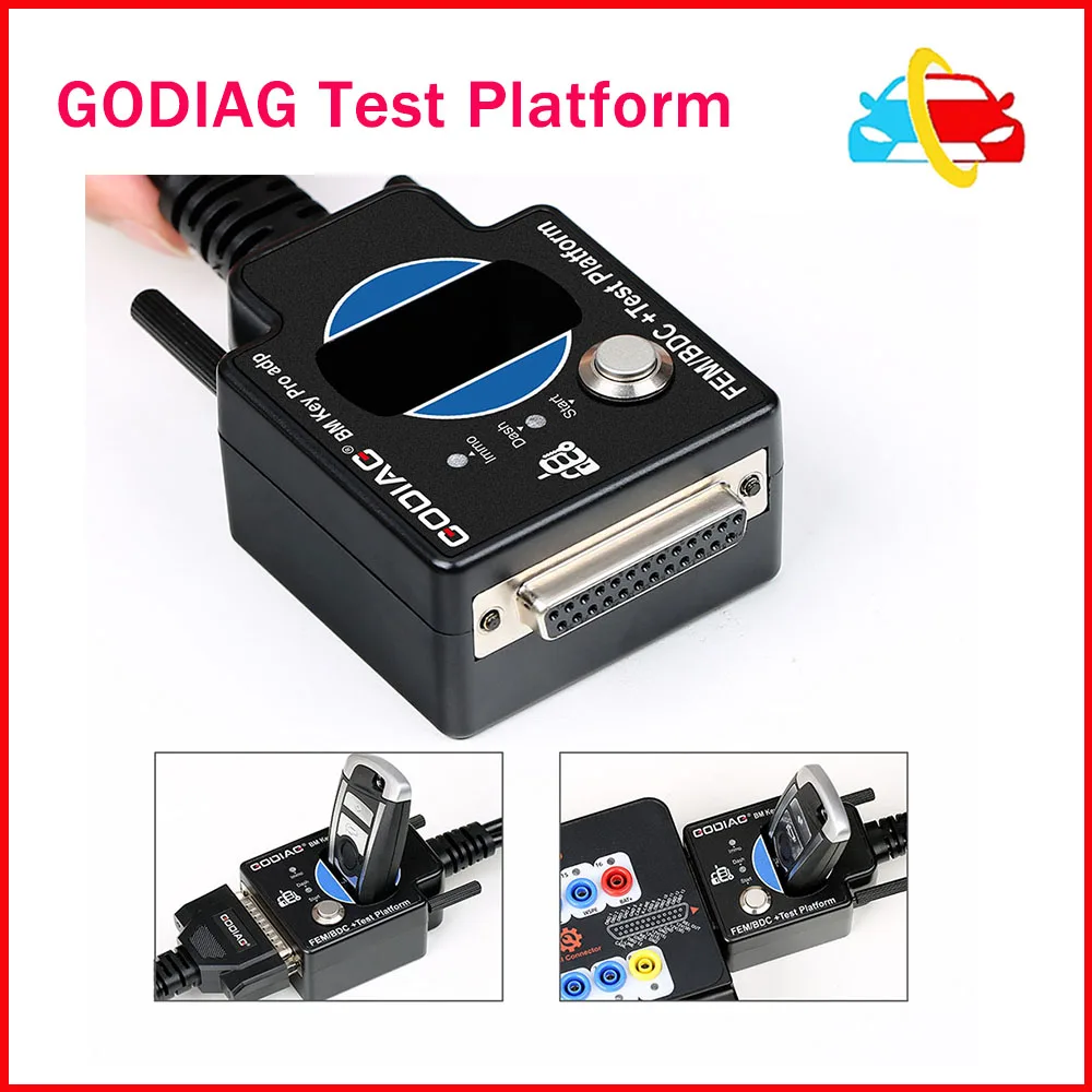 Высококачественная диагностическая платформа GODIAG kEY Pro, адаптер для фотофем/BDC программирования с кабелем OBD2 На OBD25