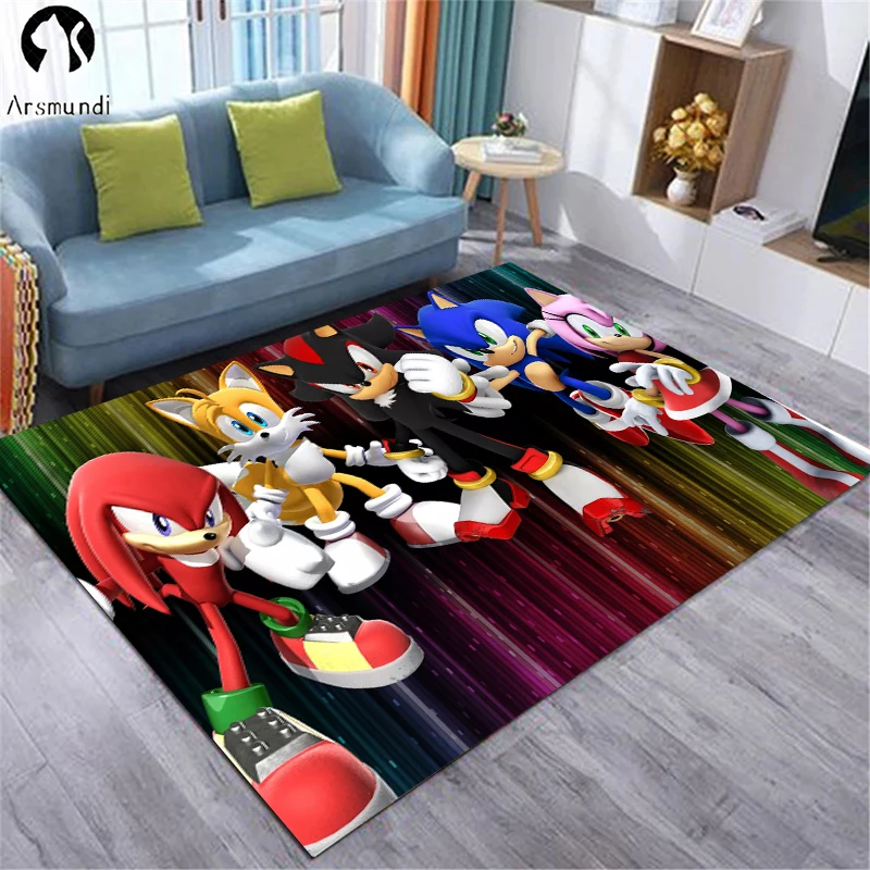 Коврик для мыши игровой коврик Sonic игровые настольные коврики аниме аксессуары